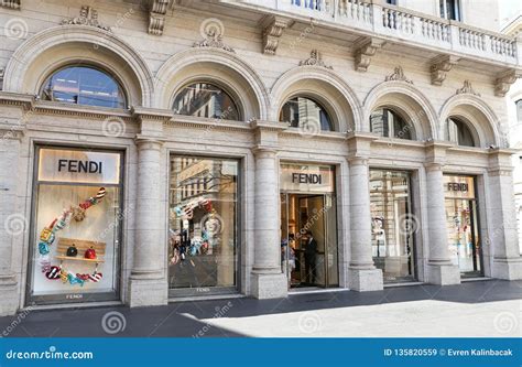 fendi store in rome.